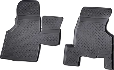 Produktbild von 3D Gummi Fussmatten vorne für VW T4 | BJ 1990-2003 | passgenau mit Rand