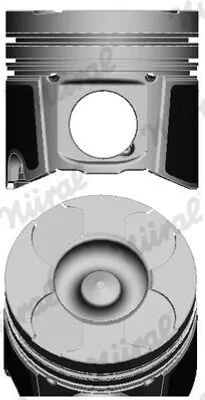 Produktbild von NÜRAL 87-137500-10 Kolben für OPEL Vivaro A Kastenwagen (X83) Vivaro A Combi (X83) für RENAULT TRAFIC II Kasten (FL) MASTER II Kasten (FD)