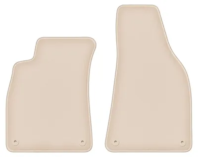 Produktbild von DURBAN Beige Velours-Fußmatten vorne für Audi A4 B6 Cabrio (2002-2006)