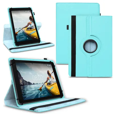 Produktbild von Tablet Hülle Medion Lifetab E Serie 10 10.1 Zoll Tasche Schutzhülle Case DrehbarTablet:Medion Lifetab E10414