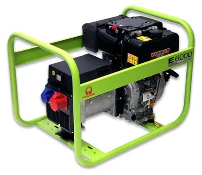 Produktbild von Pramac Diesel Stromerzeuger, E 6000 230V / 400V, Notstromaggregat