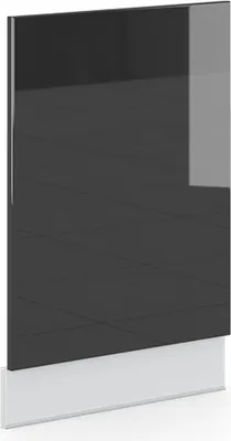 Produktbild von Frontblende Vicco Fame-Line Anthrazit Hochglanz 45 cm ohne Arbeitsplatte, Model 33403