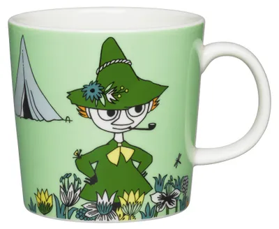 Produktbild von Moomin by Arabia Mumins Snufkin Tasse  0,3 l grün