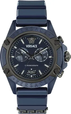 A studio shot of a men's watch.
