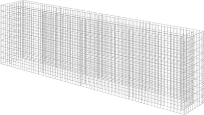 Obrázek produktu pro vidaXL Gabionové zvýšené lůžko z pozinkované oceli 360 × 50 × 100 cm