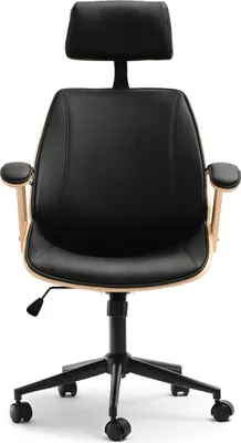 Immagine prodotto di Sedia da ufficio EVALISA - rovere / nero