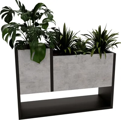 Produktbild von raumhirsch Blumenstaender Pflanzkasten Blumenkasten Hochbeet Pflanzkübel Raumteiler Garten Balkon Innenräume