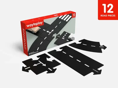 Obrázok produktu pre waytoplay Ringroad, Detská pretekárska dráha, Čierna
