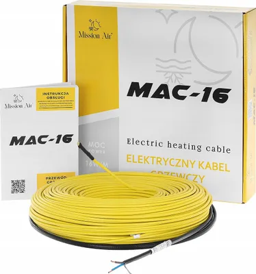 Obrázek produktu pro Topný kabel MAC-16 W/m 74 m