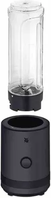 Produktbild von WMF KITCHENminis 0416500071, Sport-Mixer, 0,6 l, Eis-Crusher, 300 W, Schwarz