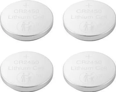 Obrázok produktu pre CR2450 Knoflíkový článok CR 2450 Lithium 580 mAh 3 V 4 ks