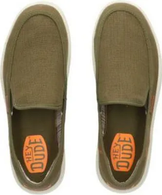 Produktbild von Hey Dude Shoes Sportliche Slipper Herren 31383239303832 Grün 45 EU