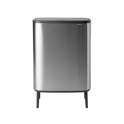 Image de Poubelle BRABANTIA Bo Touch Bin Hi - 60 L - Acier mat anti-traces de doigts
