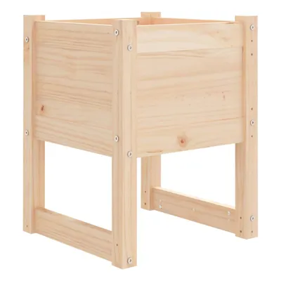 Zdjęcie produktu dla Donica, 40X40X52,5 Cm, Lite Drewno Sosnowe Lumarko!