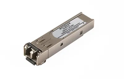 Produktbild von Netgear ProSafe™ GBIC Module 1000BASE-SX Fiber SFP, verkabelt, 1000BASE-SX, Gigabit Ethernet