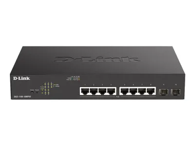 Produktbild von D-Link DGS-1100-10MPV2 10-Port PoE+ Gigabit Smart Switch 130W