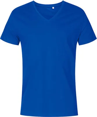 Produktbild von X.O V-Ausschnitt T-Shirt Herren, Azurblau, L