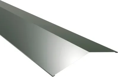 Produktbild von PRECIT Firstblech für Trapezblech nadelgrün RAL 6020 1000 mm x 200 mm x 200 mm x 0,5 mm
