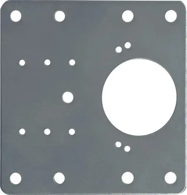 Image de Plaque Réparation Charnière Inox Réparation Durable Charnière Meuble - Micel