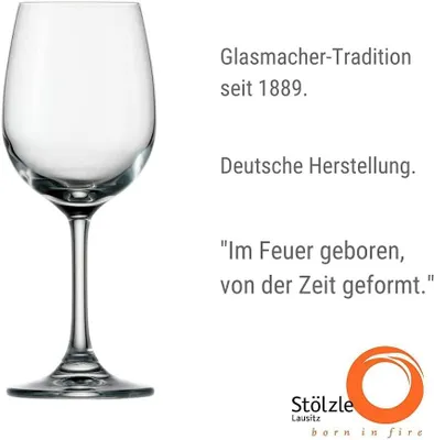 Produktbild von 6x Stölzle Lausitz Weinland Süßweinkelch / Süßweinglas 230 ml