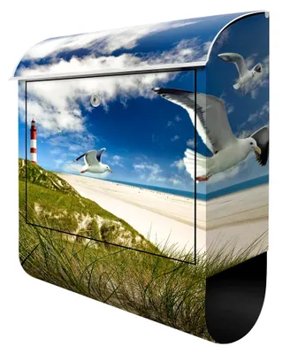 Produktbild von Briefkasten mit Zeitungsrolle Dune Breeze 46cm x 39cm