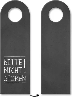 Produktbild von 3x Bitte nicht stören! Türhänger Türanhänger Türschild Schild an der Türklinke