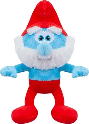 Produktbild von Die Schlümpfe Kuscheltier Plüschtier Papa Schlumpf Stofftier Plüschfigur 34 cm