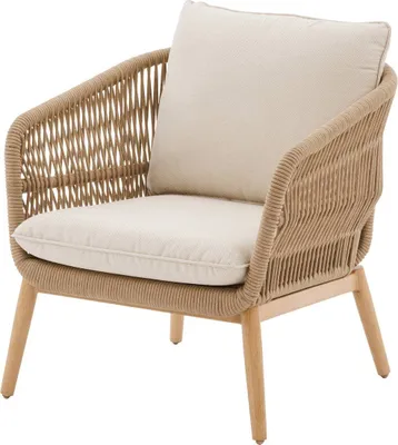 Produktbild von Gartenmöbel sessel "orissa" taupe polyester und stahl - Hespéride