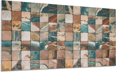 Produktbild von Mosaik Mit Steinfliesen – Selbstklebende Fliesen – Wandverkleidung – Wandpaneel – PVC Fliesen – Vinylflisen – PCV Flisen – Selbstklebend – Wanddeko – 120 x 60 cm