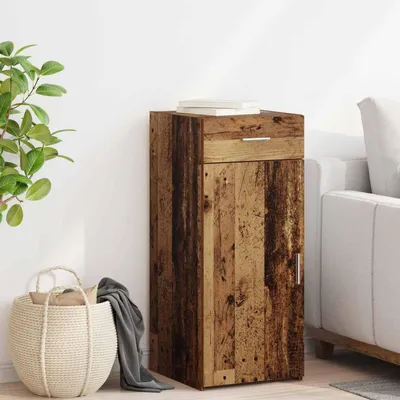 Produktbild von Aufbewahrungsschrank Altholz 40 x 42,5 x 93 cm Holzwerkstoff - Kommoden DE1749