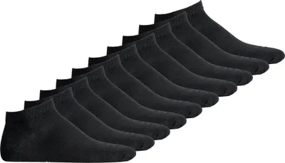 Produktbild von JACK&JONES Herren Sneakersocken 10er Pack - JACDONGO SOCKS, One Size Schwarz 40-46