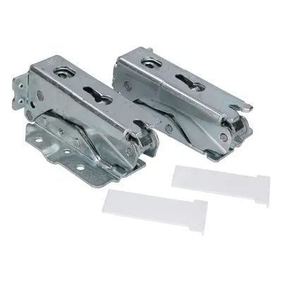 Produktbild von easyPART wie 4055504197 Pelgrim Türscharnierset AEG für Kühlschrank Gefrierschrank KühlGefrierKombination