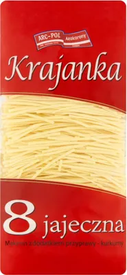 Immagine prodotto di Pasta all'uovo a listarelle 8, 250 g