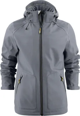 Produktbild von Softshelljacke Karting wasser- und windabweisend mit abnehmbarer Kapuze, 280 g/m²