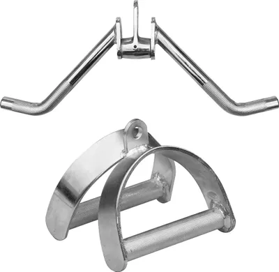 Produktbild von Sporttrend 24 - Seilzug Set Hufgriff + Trizeps Curl Griff