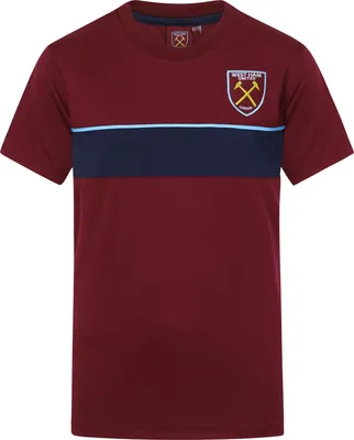Produktbild von West Ham United FC - T-Shirt für Jungen, Polyester GF470 (134) (Rotwein)