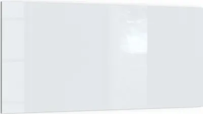 Produktbild von DEQORI Küchenrückwand Glas 100x50 cm 'Hellgrau' Spritzschutz Bad Rückwand Küche