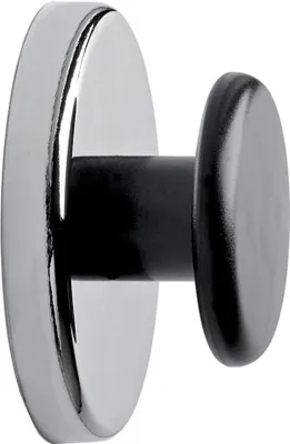 Immagine prodotto di MAUL Magnete rotondo 1 pezzo 9 kg Acciaio ferrite con gancio Ø 5,1 x 2,45 cm argento