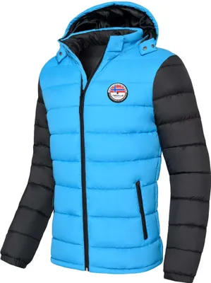 Produktbild von Nebulus Winterjacke UNIMAK Herren, warme Outdoorjacke, praktische & vielseitige Übergangs- & Winterjacke, P4775 - Herren, malibu-schwarz, 3XL