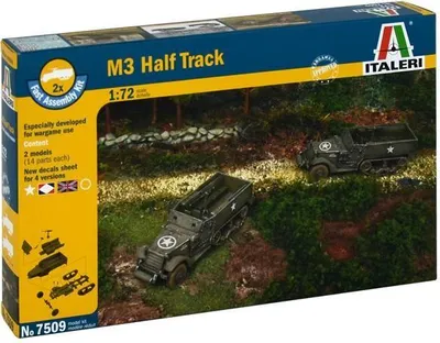 Image de Italeri 7509S - M 3A1 Half Truck [jouet]