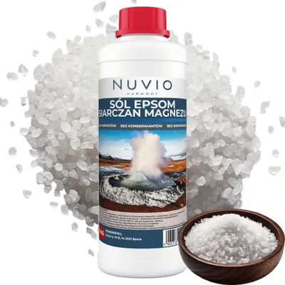 Image de Sel D'epsom Sulfate De Magnésium Amer 1Kg Pur Nuvio