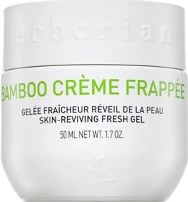 A white jar of Erborian Bamboo Créme Frappée.