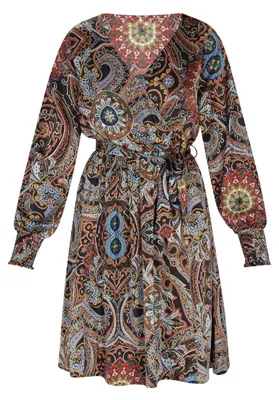 Produktbild von ESHA damen kleid - schwarz mehrfarbig, L