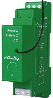 Produktbild von Shelly Wave Pro Dimmer Z-Wave 1-Kanal 200W mit Messung