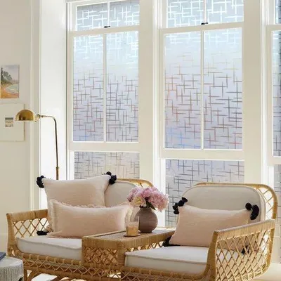 Produktbild von Famanu Fensterfolie Sichtschutzfolie dekorativ - 44,5 x 200 cm