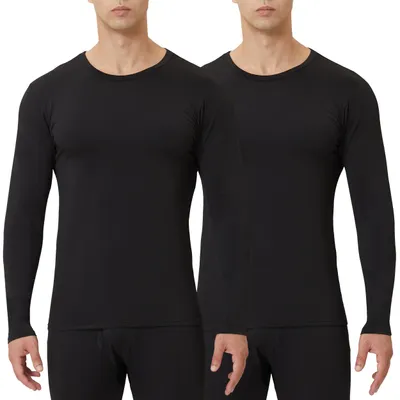 Productafbeelding van CL convallaria lange onderbroek heren fleece thermo ondergoed heren ski-ondergoed thermisch ondergoed functioneel ondergoed voor de winter