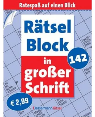 Image de Rätselblock in großer Schrift 142 (5 Exemplare à 2,99 EUR)