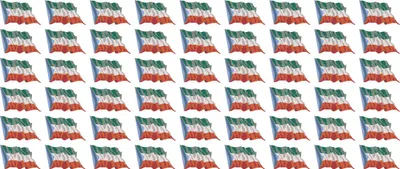 Produktbild von Mini Aufkleber Set - Pack wehend - 20x12mm - selbstklebender Sticker - Fahne - Äquatorialguinea - Flagge / Banner / Standarte fürs Auto, Büro, zu Hause und die Schule - 54 Stück