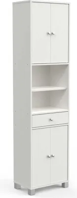 Image de Armoire à colonnes Spa blanc mat