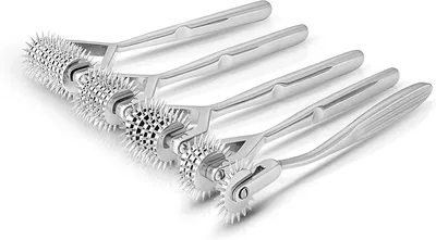 Produktbild von 1 x Nervenrad Nervenroller Massage-Roller Sensibilitätsrad Zackenrad (3er)